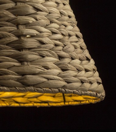 Lámpara Colgante JAMAICA de Fibra Natural Ø34cm