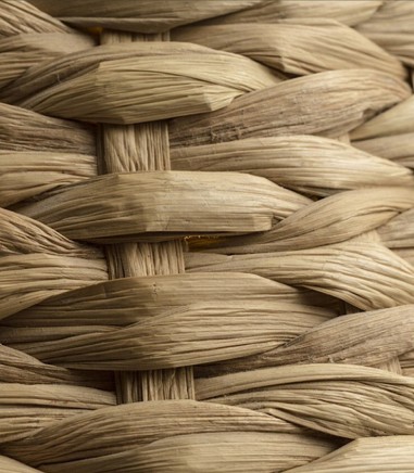Detalle Lámpara Colgante JAMAICA de Fibra Natural Ø34cm
