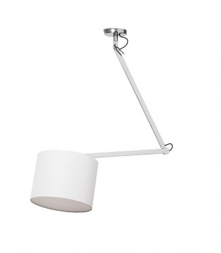 Lámpara MADISON Desplazable Brazo Articulado Cromo con Pantalla Ø39cm 2
