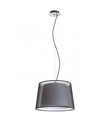 Lámpara Suspensión doble pantalla ESPLANADE Ø43cm
