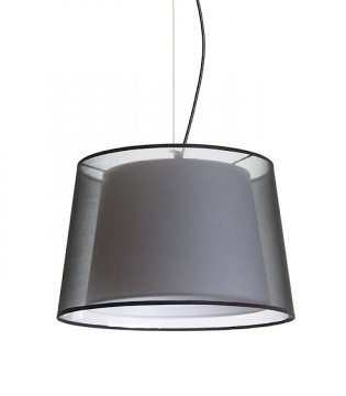Lámpara Suspensión doble pantalla ESP43 Ø43cm