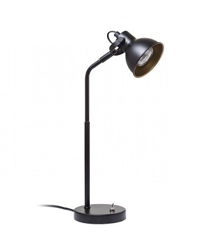 Lámpara de Mesa Retro ROSITA GU10 Negro