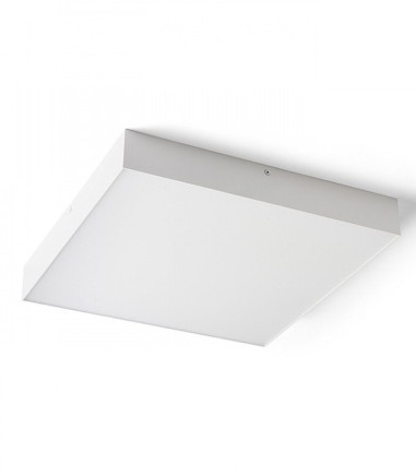 Plafón Led cuadrado LARISA SQ 40 50W 40cm Blanco