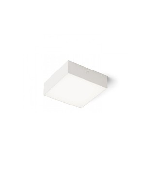 Plafón Led cuadrado LARISA SQ 17 15W 17cm Blanco