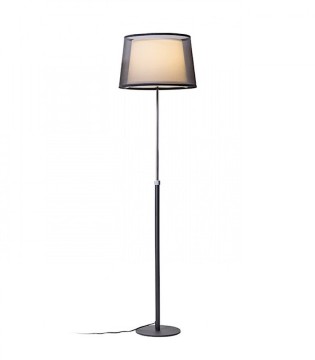 Lámpara Pie telescópica doble pantalla ESPLANADE Ø43cm