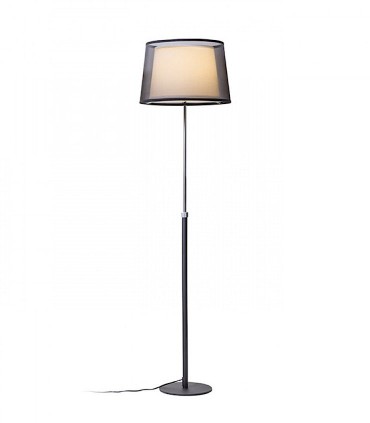 Lámpara Pie telescópica doble pantalla ESPLANADE Ø43cm