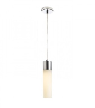 Colgante Tulipa blanca 1 luz EIGHT SUSPENDIDA E27 Ø7cm