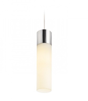 Colgante Tulipa blanca 1 luz EIGHT SUSPENDIDA E27 Ø7cm