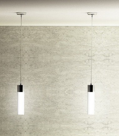 Colgante Tulipa blanca 1 luz EIGHT SUSPENDIDA E27 Ø7cm