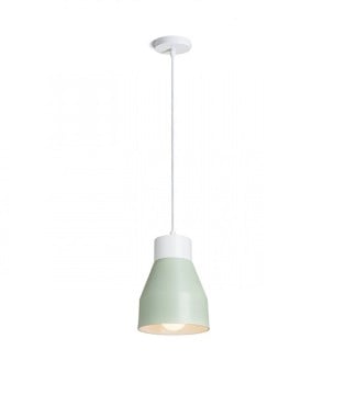 Lámpara Colgante Verde FRUTTI E27 Ø15cm