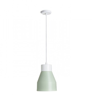 Lámpara Colgante Verde FRUTTI E27 Ø15cm