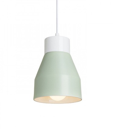 Lámpara Colgante Verde FRUTTI E27 Ø15cm