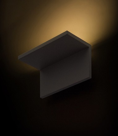 Aplique de pared LED Blanco 12W  FOND 3000K 1300lm