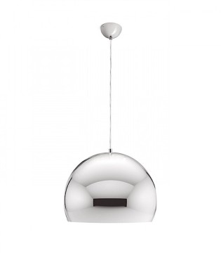 Lámpara colgante ASTON 30 cobre o cromo Ø30cm 2