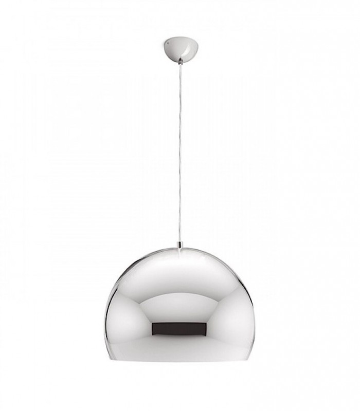 Lámpara colgante ASTON 30 cobre o cromo Ø30cm
