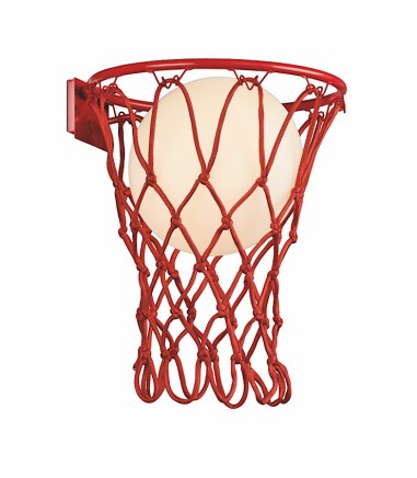 Aplique BASKETBALL Mantra, Rojo 7244