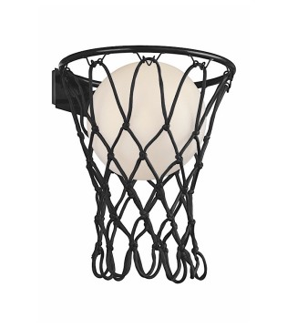 Aplique BASKETBALL Mantra Negro, 7243