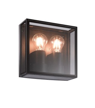 Aplique VERBIER Gris Oscuro 2LxE27 IP65 7066 Mantra