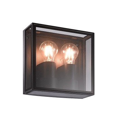 Aplique VERBIER Gris Oscuro 2LxE27 IP65 7066 Mantra