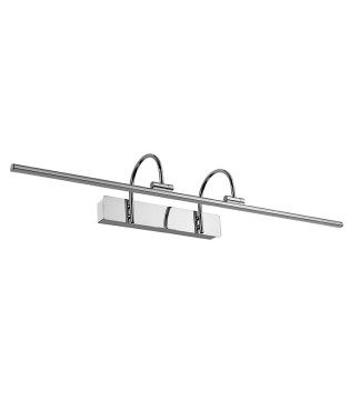 Aplique iluminacuadros PARACURU Led 18W Cromo