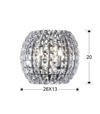 Aplique DIAMOND 2 L. - Schuller 508323