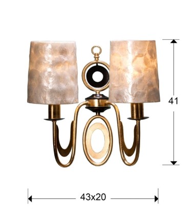 Aplique EDEN oro 2L - Schuller 716208