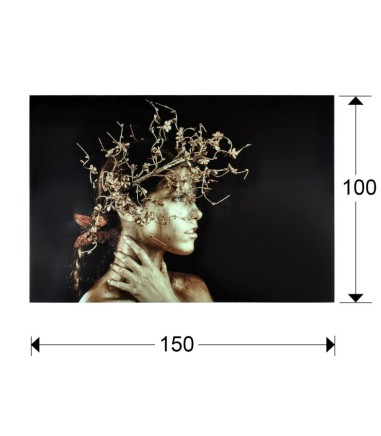 Foto MUJER DORADA 150x100 - Schuller 748472