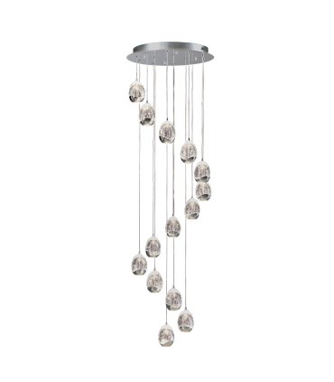 Lámpara 50cm ROCIO 14 LED cromo 785634 de Schuller