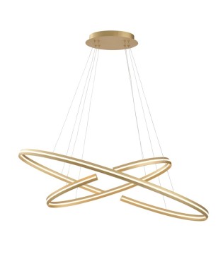 Lámpara grande ELIPSE oro - Schuller 652043