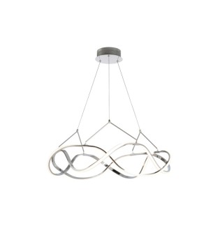 Lámpara led MOLLY 80 cm cromo - Schuller 763950