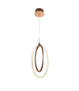 Lámpara colgante led OCELLIS 22 cm dorada - Schuller 814263