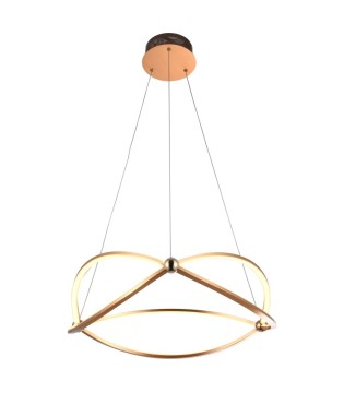 Lampara techo led OCELLIS 60 cm dorada - Schuller 757232