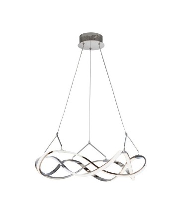 Lámpara techo led MOLLY 55cm cromo - Schuller 763824