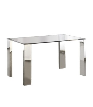Mesa comedor MALIBU acero 140cm - Schuller 876873/2071 2