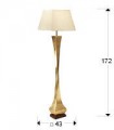 Lámpara de pie DECO oro 1 luz - Schuller
