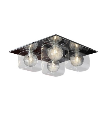 Plafón 4 luces ECLIPSE 506736 - Schuller