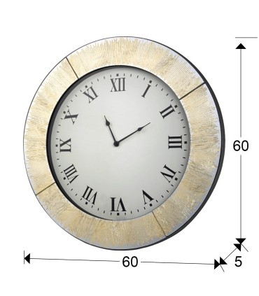 Reloj AURORA oro 60cm - Schuller 593429