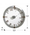 Reloj de pared TIMES - Schuller 564803