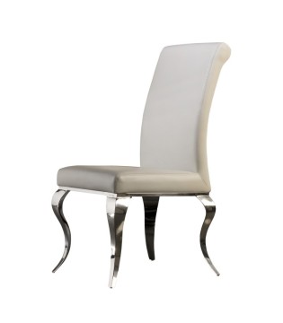 Silla BARROQUE acero blanca - Schuller 792538 2