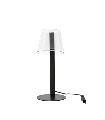 Lámpara de mesa Elna LED 6W dimmable negro