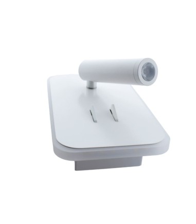 Aplique de pared LED 11W+3W Irena blanco