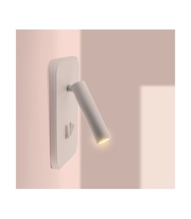 Aplique de pared LED 11W+3W Irena blanco