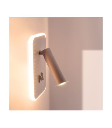 Aplique de pared LED 11W+3W Irena blanco