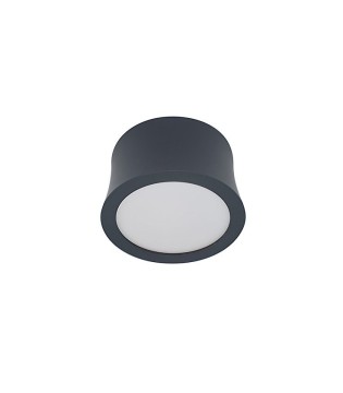 Foco superficie Gower LED Negro 7W - Mantra
