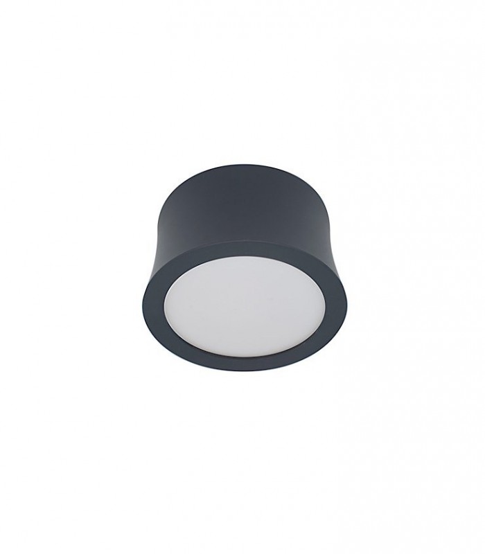 Foco superficie Gower LED Negro 7W - Mantra