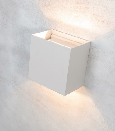 Aplique Davos XL 7436 blanco 20W IP65 - Mantra