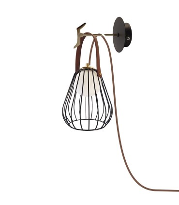 Aplique estilo Industrial Hierro negro