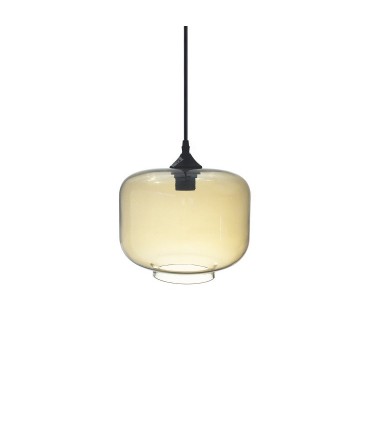 Lámpara colgante ámbar Ø25cm E27