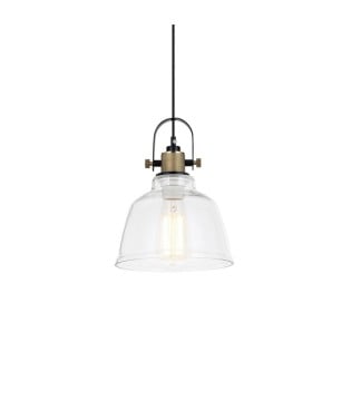 Lámpara techo colgante cristal MD8021-CL - Ineslam