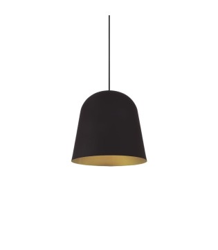 Lámpara de techo campana negro-dorado MD6074B-BGD - Ineslam
